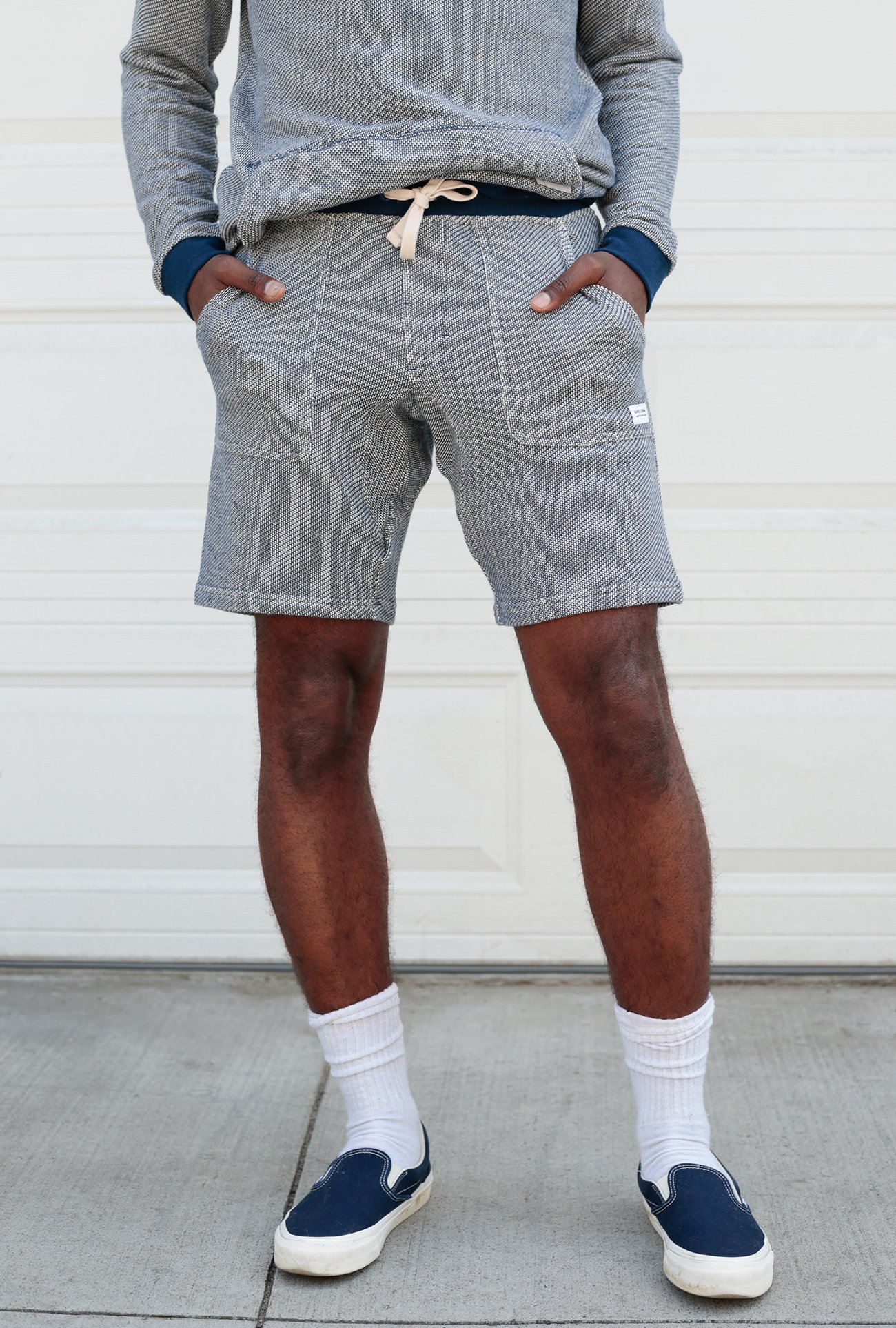 Banks Journal Big Bear Fleece Walkshort Dirty Denim Garmentory