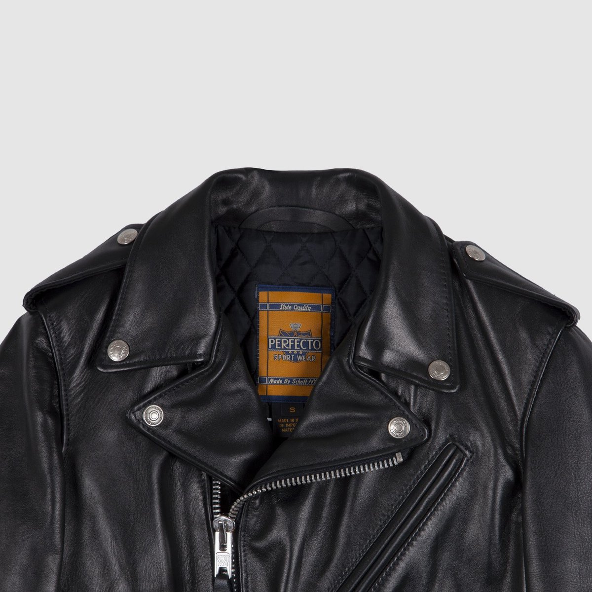 Schott 137W Leather Motorcycle Jacket - Image 6 of 12