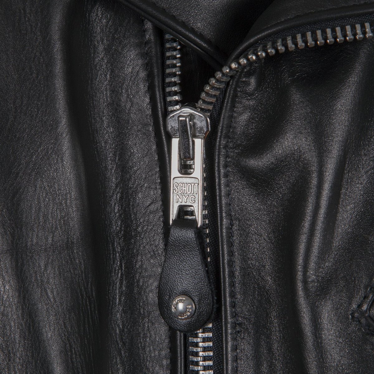 Schott 137W Leather Motorcycle Jacket - Image 7 of 12