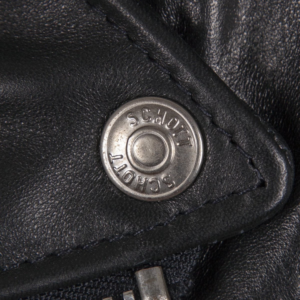 Schott 137W Leather Motorcycle Jacket - Image 9 of 12