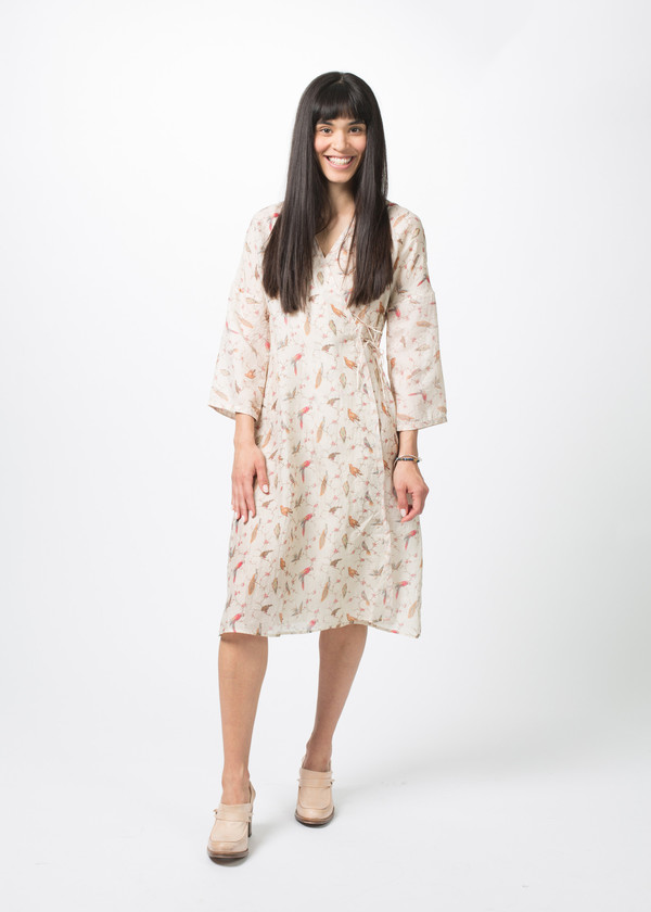 dosa wrap dress