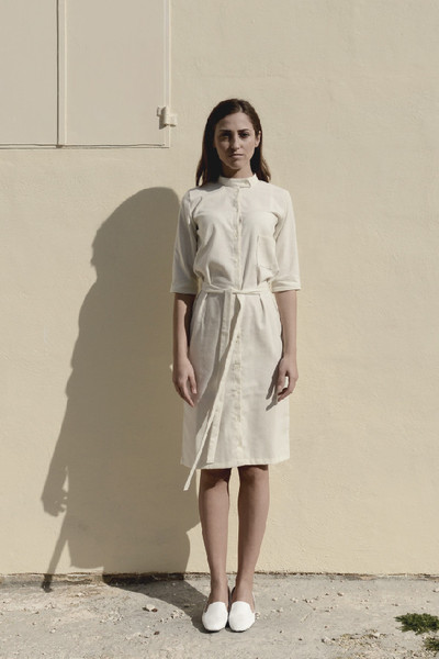 Signe Raw Silk Shirt Dress Signe Raw Silk Shirt Dress