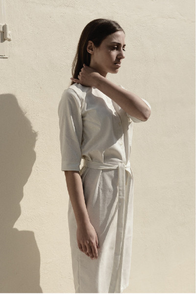 Signe Raw Silk Shirt Dress Signe Raw Silk Shirt Dress