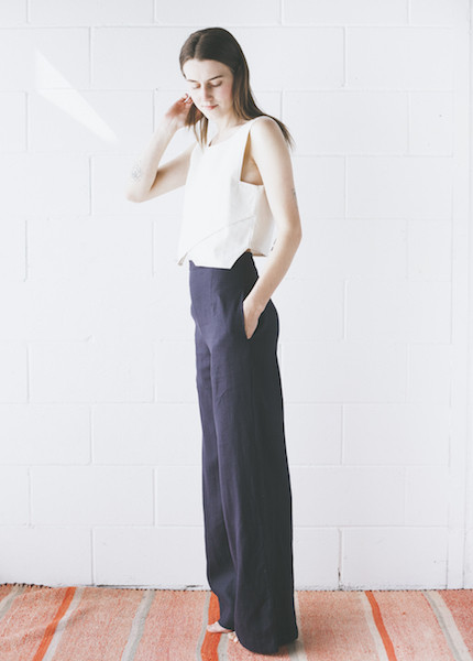Sunja Link - Pant in Navy Sunja Link - Pant in Navy