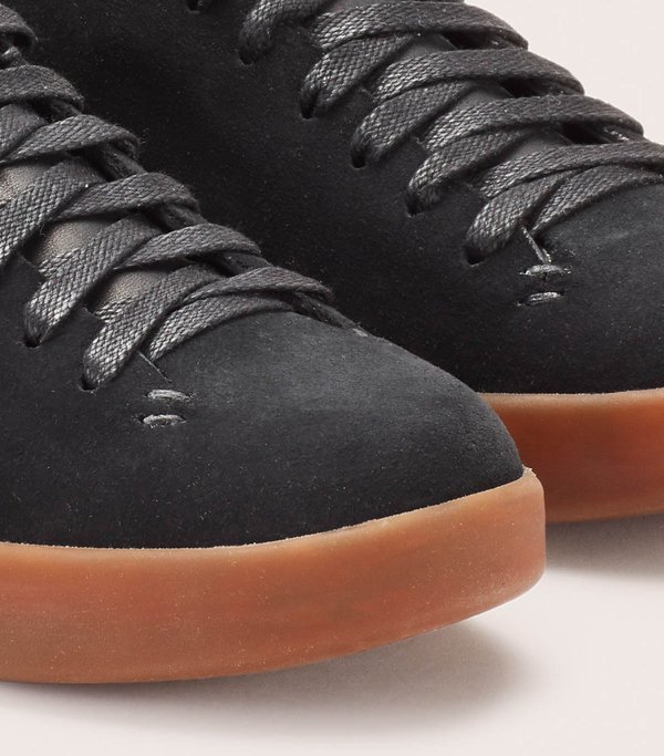 FEIT HAND SEWN LOW LATEX Sneakers - BLACK | Garmentory