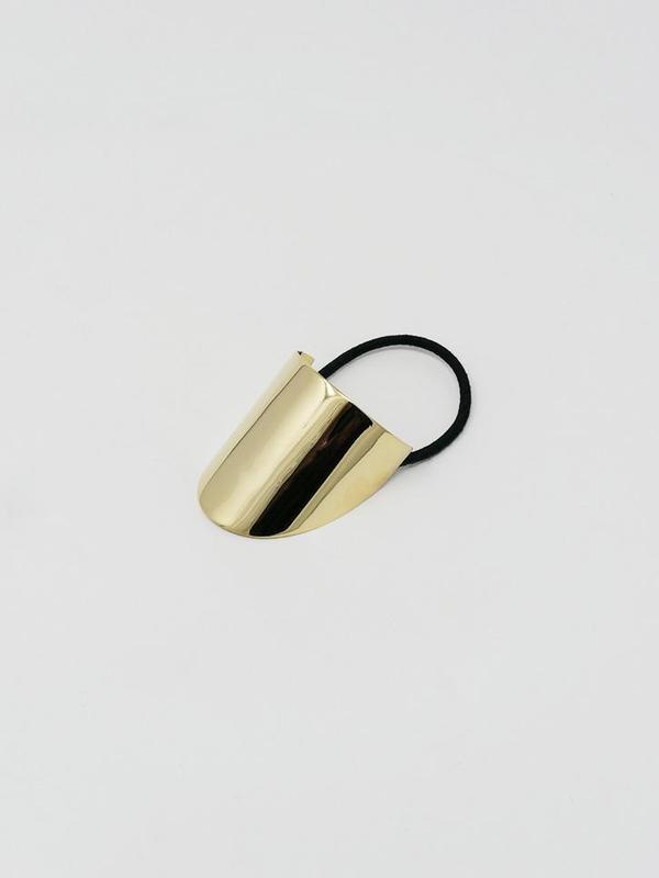 Saskia Diez Oval Hair Tie - Gold Saskia Diez Oval Hair Tie - Gold