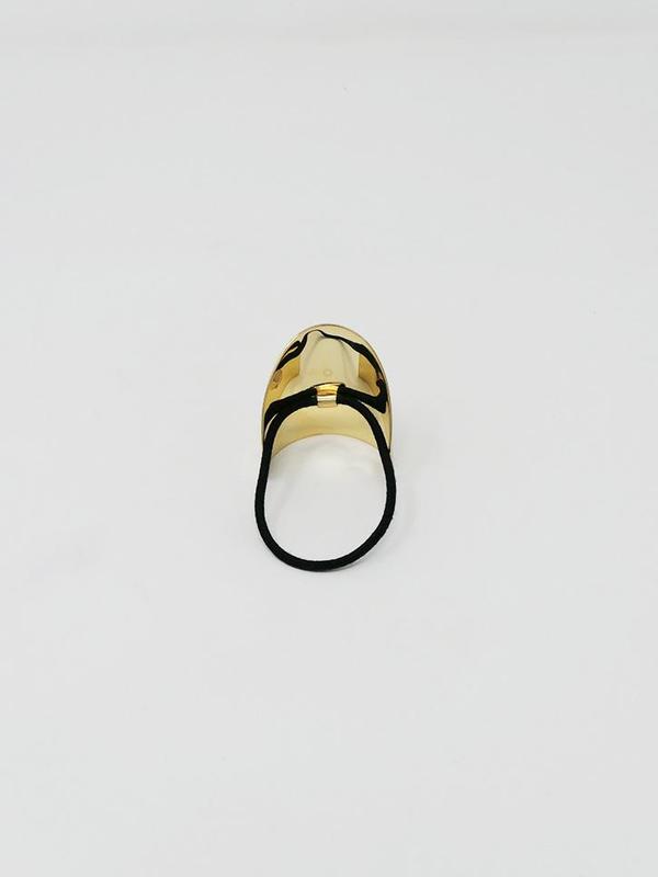 Saskia Diez Oval Hair Tie - Gold Saskia Diez Oval Hair Tie - Gold