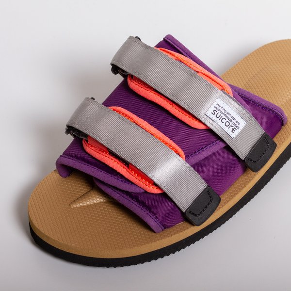 SUICOKE MOTO-Cab PURPLE / BEIGE Sz6 Suicoke Suicoke moto cab sandals | Grailed main image 4