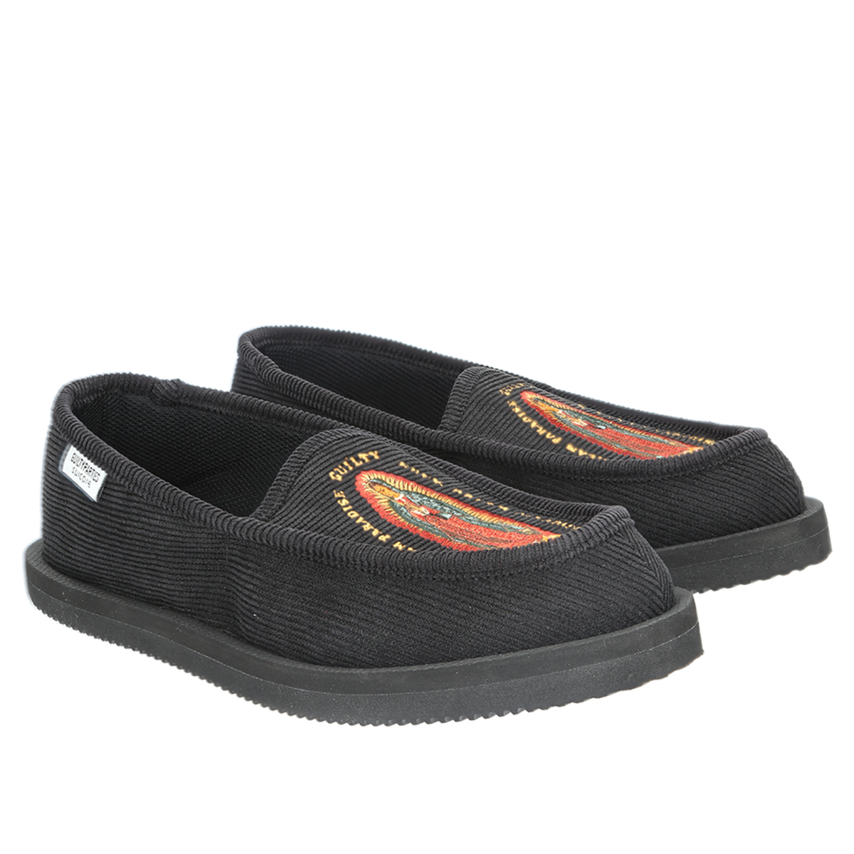 Suicoke x Wacko Maria Virgin Mary Deebo Slippers - Black