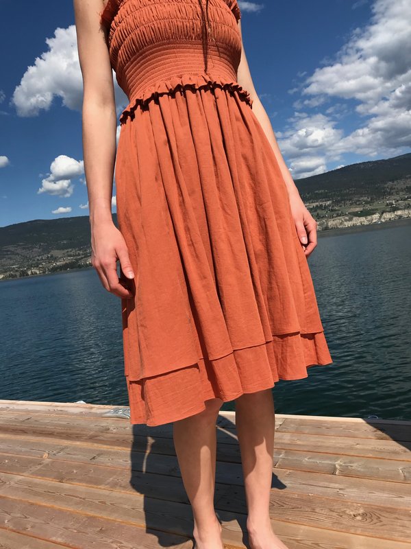 Loup Charmant Corolla Dress - Terracotta Loup Charmant Corolla Dress - Terracotta