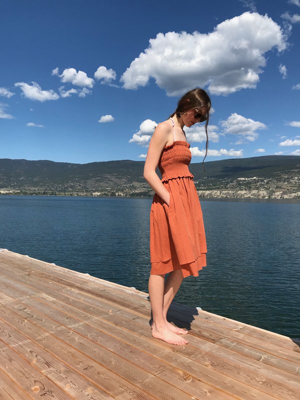 Loup Charmant Corolla Dress - Terracotta Loup Charmant Corolla Dress - Terracotta