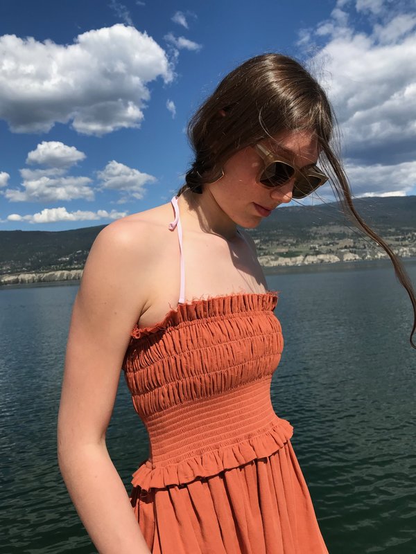 Loup Charmant Corolla Dress - Terracotta Loup Charmant Corolla Dress - Terracotta