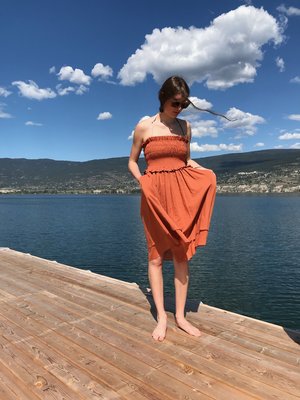 Loup Charmant Corolla Dress - Terracotta Loup Charmant Corolla Dress - Terracotta