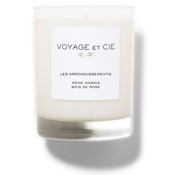 Voyage Et Cie 4Ème Marais Bois De Rose Candle Voyage Et Cie 4Ème Marais Bois De Rose Candle