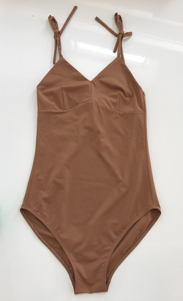 Ravenna V Neck Binding One Piece
