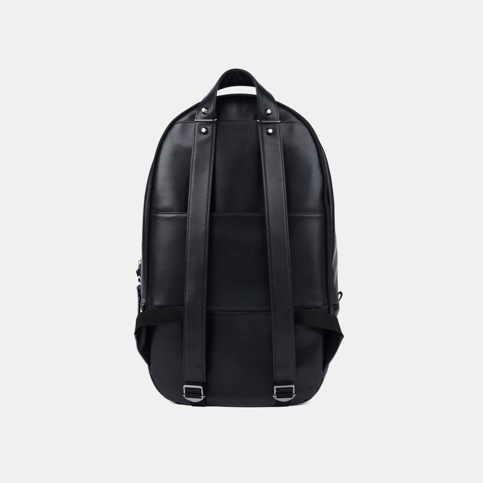 Haerfest Large Leather Travel Backpack Black Garmentory
