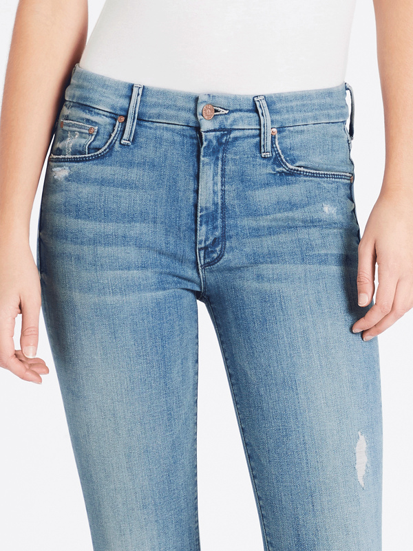 Mother Denim The Looker Step Ankle Fray Jean - Where There's Smoke Mother Denim The Looker Step Ankle Fray Jean - Where There's Smoke