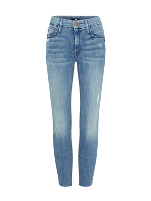 Mother Denim The Looker Step Ankle Fray Jean - Where There's Smoke Mother Denim The Looker Step Ankle Fray Jean - Where There's Smoke