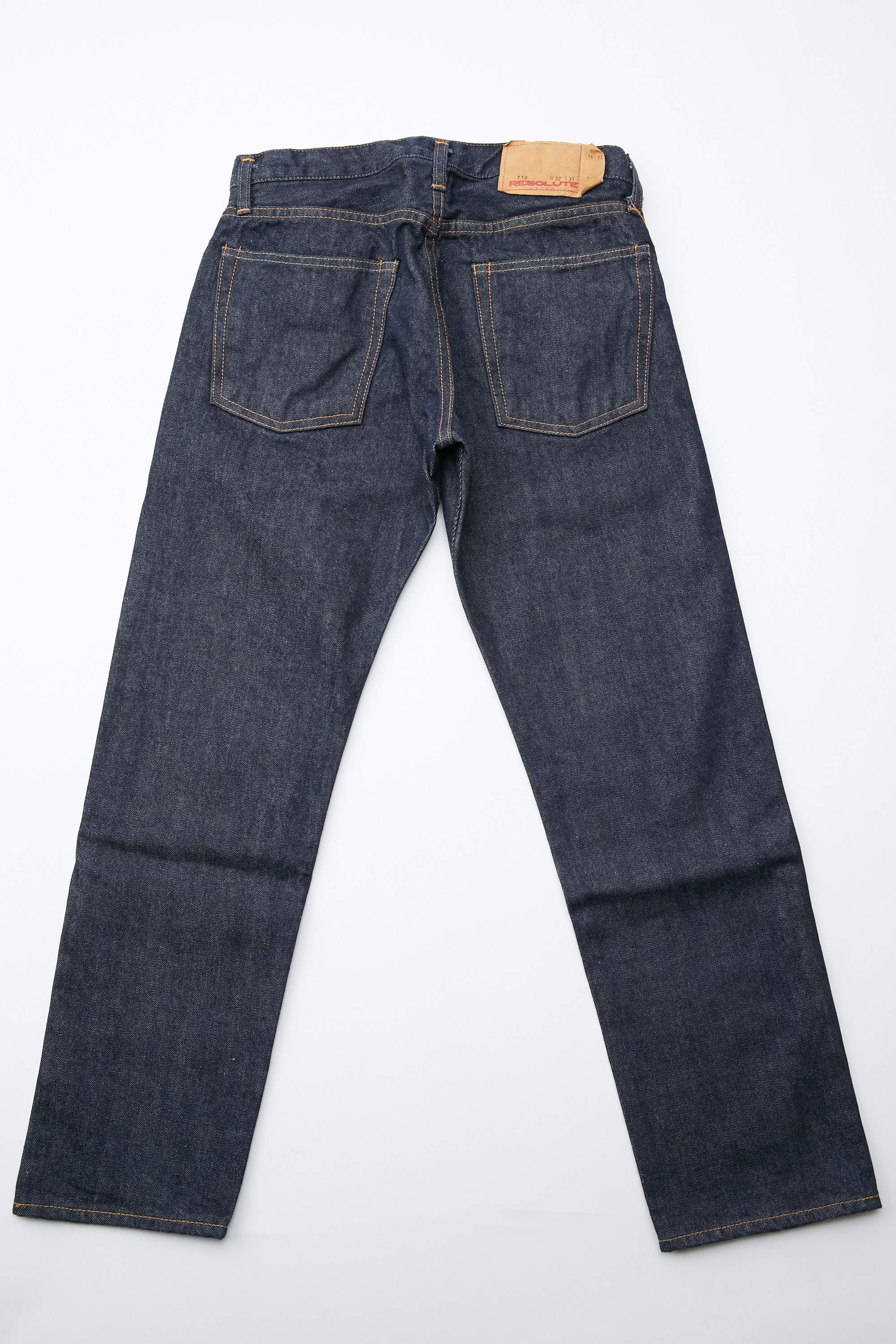 Resolute 712 Straight One Wash Denim Jeans Garmentory