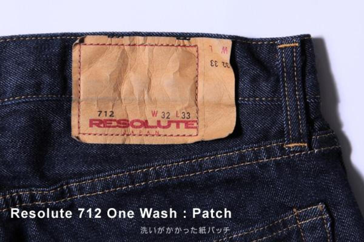 Resolute 712 Straight One Wash Denim Jeans Garmentory