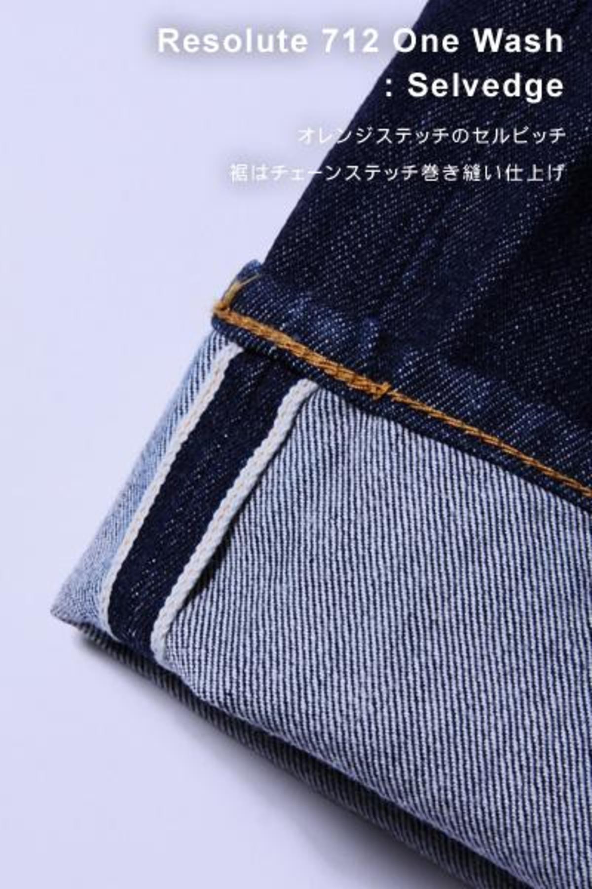 Resolute 712 Straight One Wash Denim Jeans Garmentory