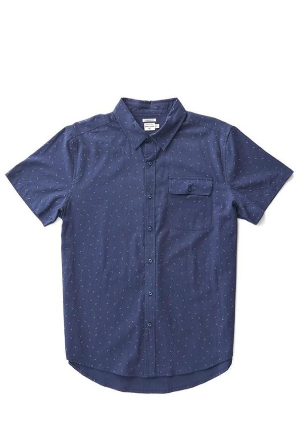 Bridge & Burn Marten - Navy Dash Print Bridge & Burn Marten - Navy Dash Print