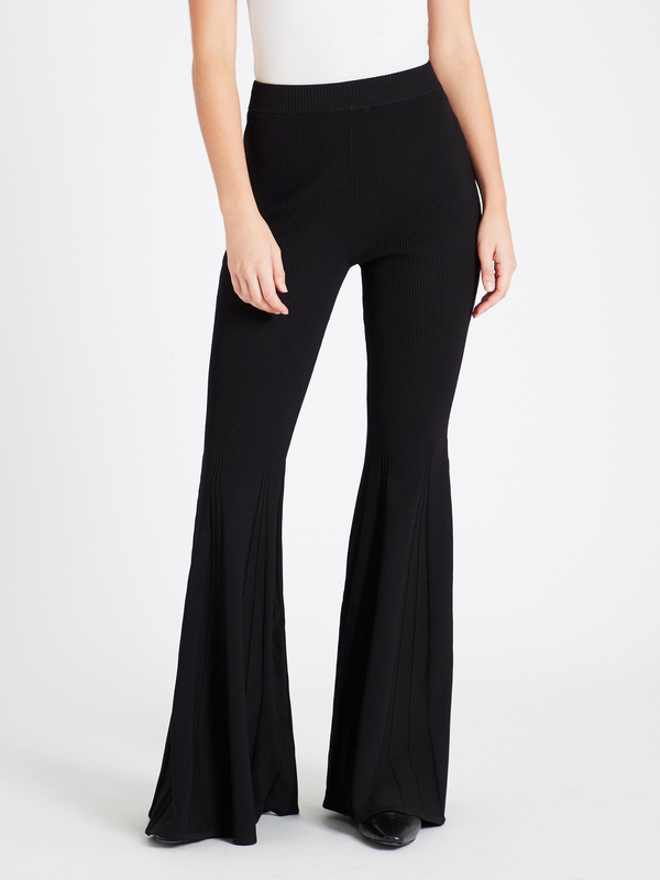 Camilla and Marc Umberto Knit Flare Pant - Black Camilla and Marc Umberto Knit Flare Pant - Black