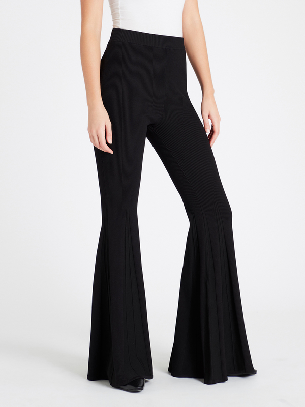 Camilla and Marc Umberto Knit Flare Pant - Black Camilla and Marc Umberto Knit Flare Pant - Black
