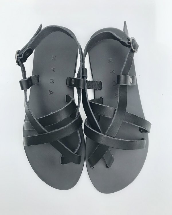 KYMA Elafonisos Sandals - Black KYMA Elafonisos Sandals - Black