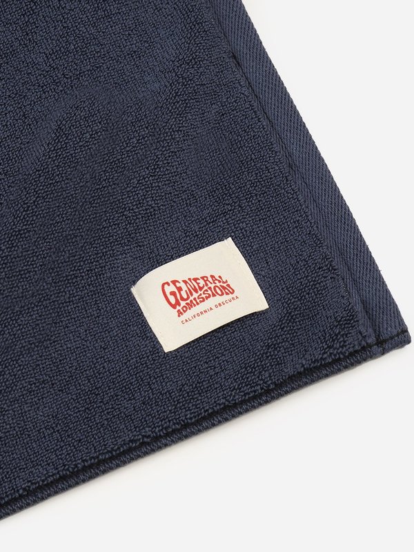 GENERAL ADMISSION Mellow Vibes Towel - Slate/Cream GENERAL ADMISSION Mellow Vibes Towel - Slate/Cream