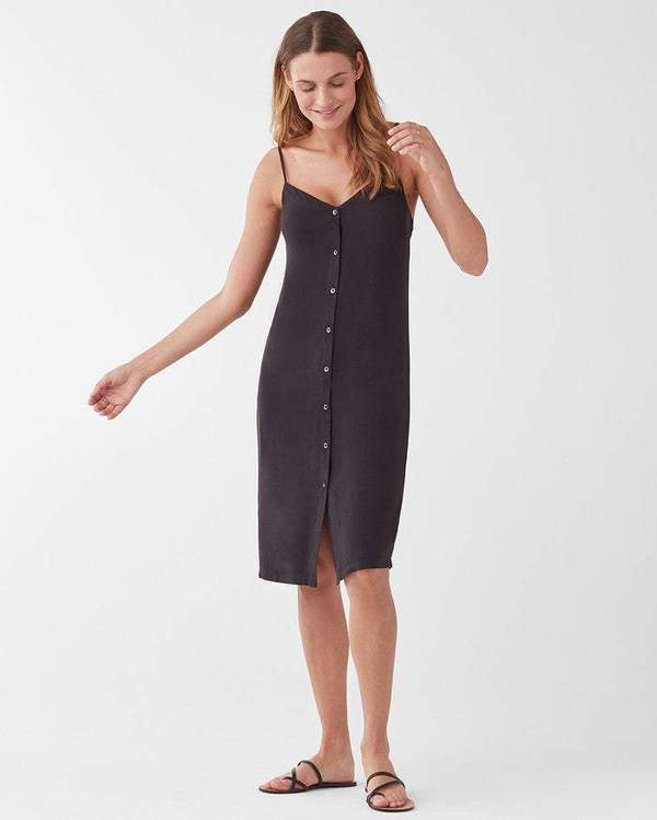 knee length dresses for ladies Splendid - Misty Patchwork Midi Dress