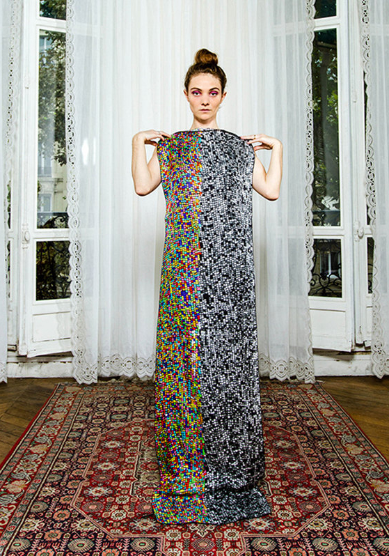 Marlene Houissoud Pixel Scarf Marlene Houissoud Pixel Scarf