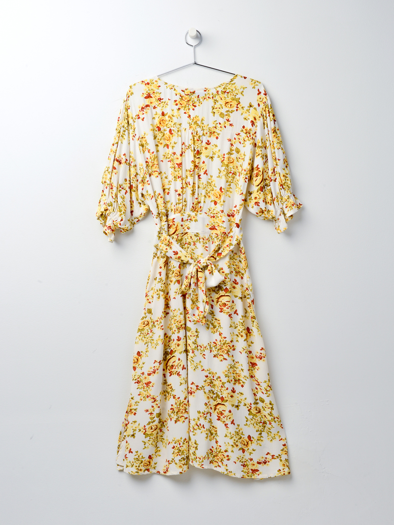 Faithfull The Brand RAFA MIDI DRESS GOLDIE FLORAL Garmentory