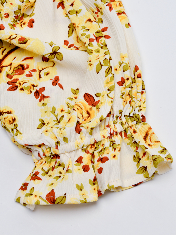 Faithfull The Brand RAFA MIDI DRESS GOLDIE FLORAL Garmentory