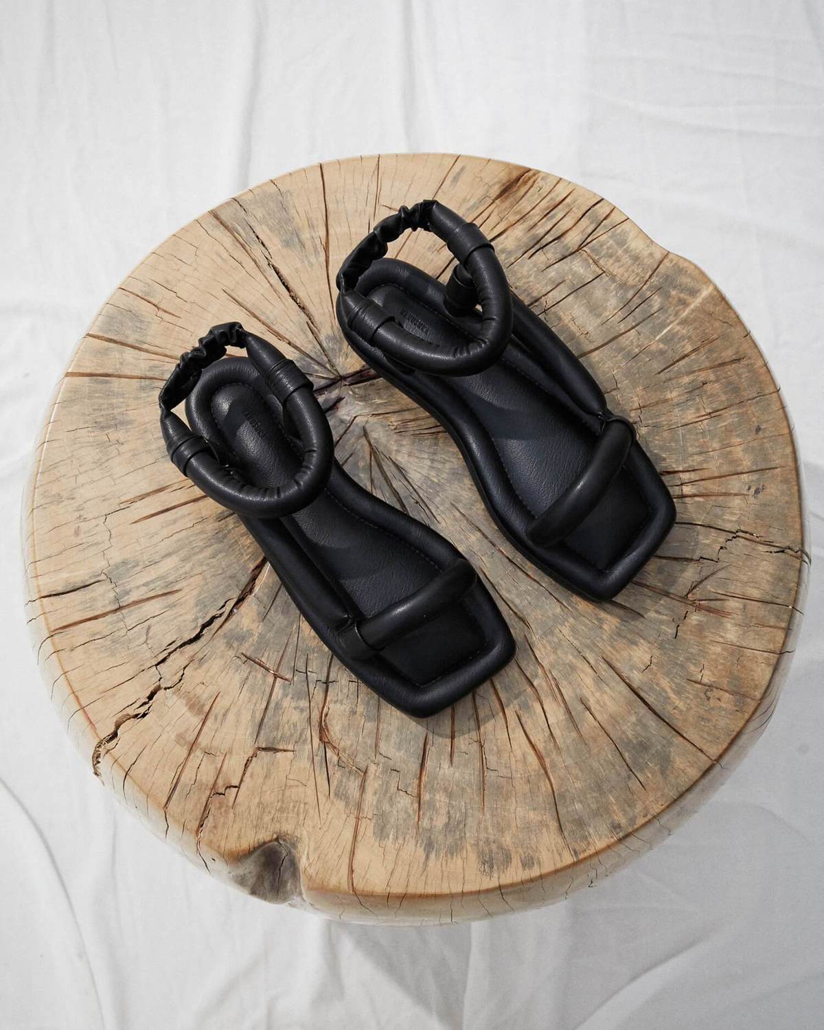 Nanushka INDIRA Slit skirt with belt Grannimal