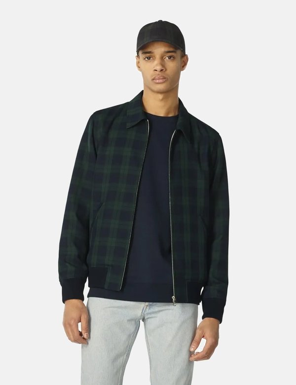 A.P.C. Sutherland Jacket - Pine Green | Garmentory