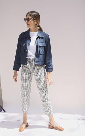 Yuka Paris Keith Jacket - Navy Yuka Paris Keith Jacket - Navy