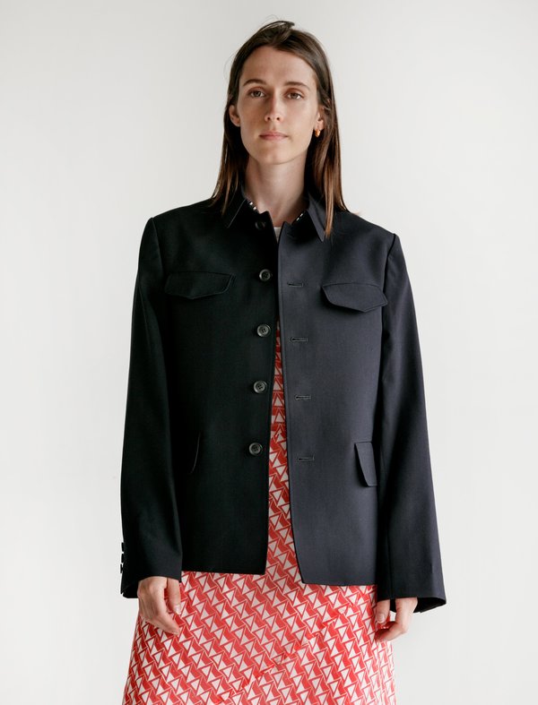 Comme des Garçons Military Style Blazer - Navy Comme des Garçons Military Style Blazer - Navy