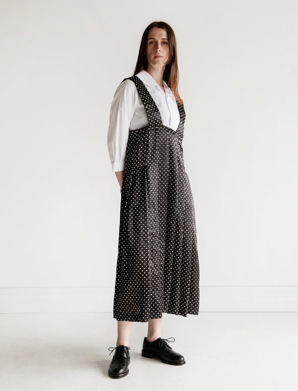 Comme des Garçons Satin Apron Skirt - Polka Dot Comme des Garçons Satin Apron Skirt - Polka Dot
