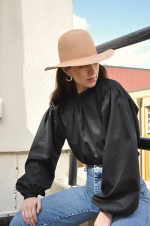 Cocobolo Poet Smock - Black Cocobolo Poet Smock - Black