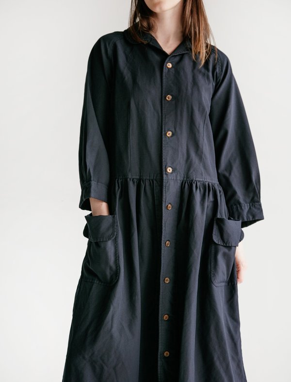 Comme des Garçons Workwear Dress - Navy Comme des Garçons Workwear Dress - Navy