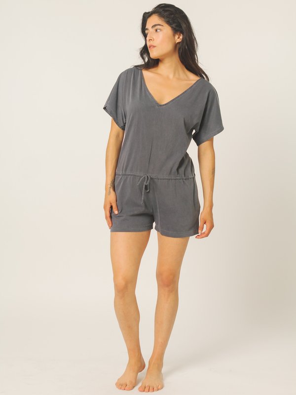 Calder Blake Marta Romper - Charcoal Calder Blake Marta Romper - Charcoal