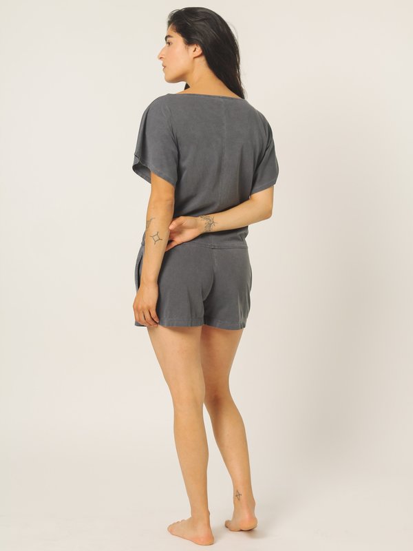 Calder Blake Marta Romper - Charcoal Calder Blake Marta Romper - Charcoal