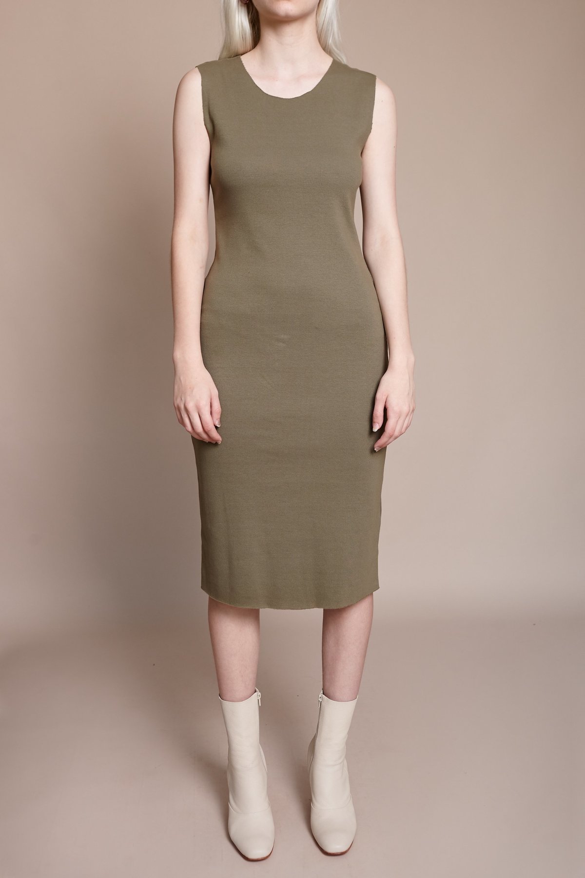 Raquel Allegra Fitted Mesh Dress - Forest Camo | Garmentory