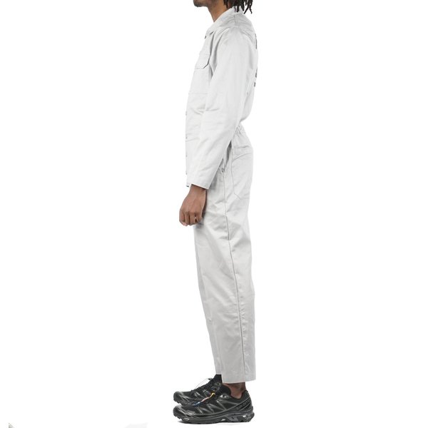 POLYTHENE* OPTICS Boiler Suit - White/Light Grey POLYTHENE* OPTICS Boiler Suit - White/Light Grey