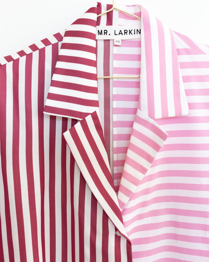 Mr. Larkin Reagan Shirt - Split Stripe