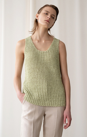 AMONG SEOUL Tape Knit Vest AMONG SEOUL Tape Knit Vest
