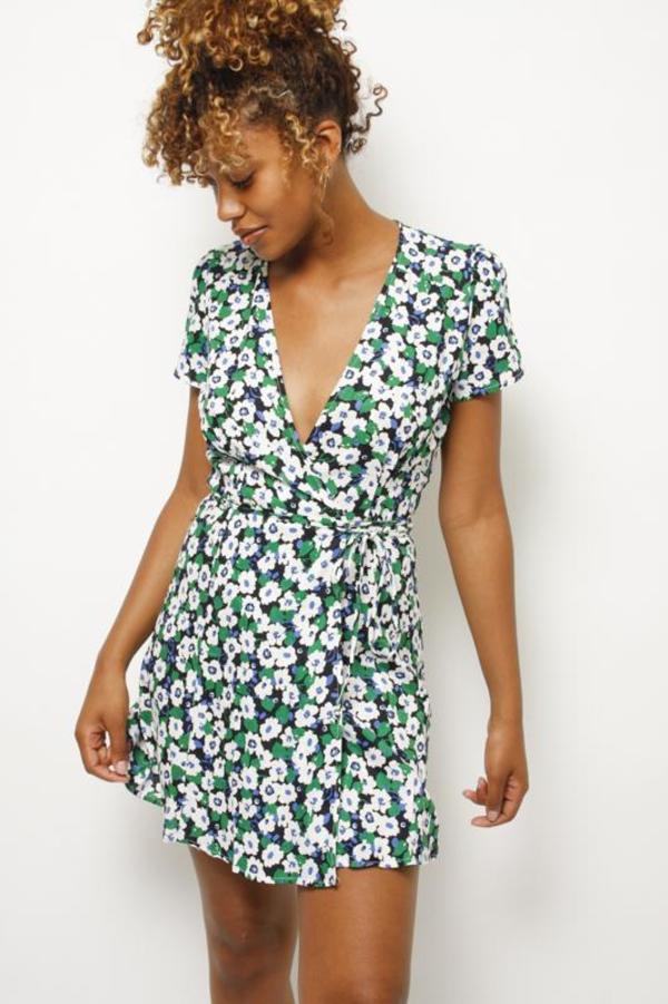 olivaceous green dress PRE-OWNED main image 1