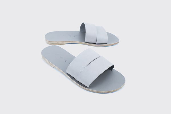 KYMA Kithira Handmade Greek Sandals - Grey KYMA Kithira Handmade Greek Sandals - Grey