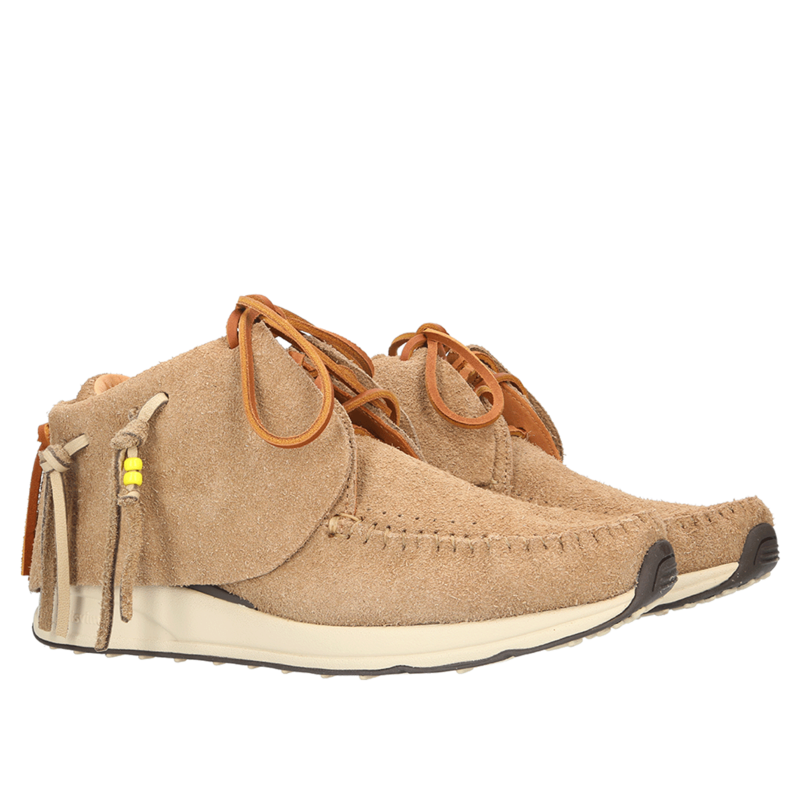 Visvim FBT Moccasin Style Sneaker Boot - SAND | Garmentory